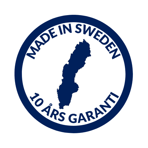made in sweden 10ars garanti