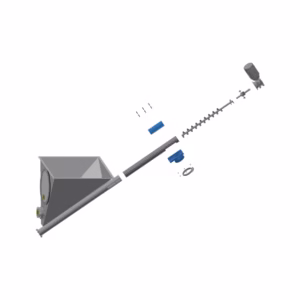 Skruvlådesats Unik Side Fast Skruv 102mm – Monterad