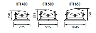 Bandtransportör BTI 500 100 t/h - Bild 2