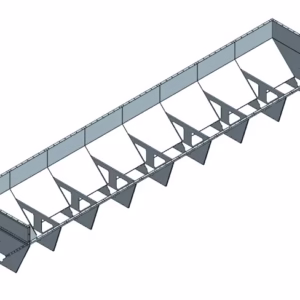Aftipningskasse Ø135 – 8,0 m – 8,9 m³
